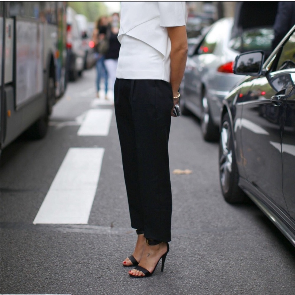 Max Mara • Celia Cady Tousers Pants in Black